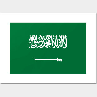 Flag of Saudi Arabia Posters and Art